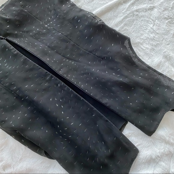 Ellen Capellino gorgeous tailored black top- vintage from Italy - Picture 8 of 9